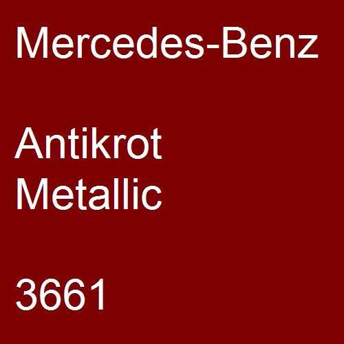 Mercedes-Benz, Antikrot Metallic, 3661.